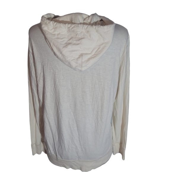 American Eagle White Pullover Graphic Light Hoodie L - Picture 3 of 4